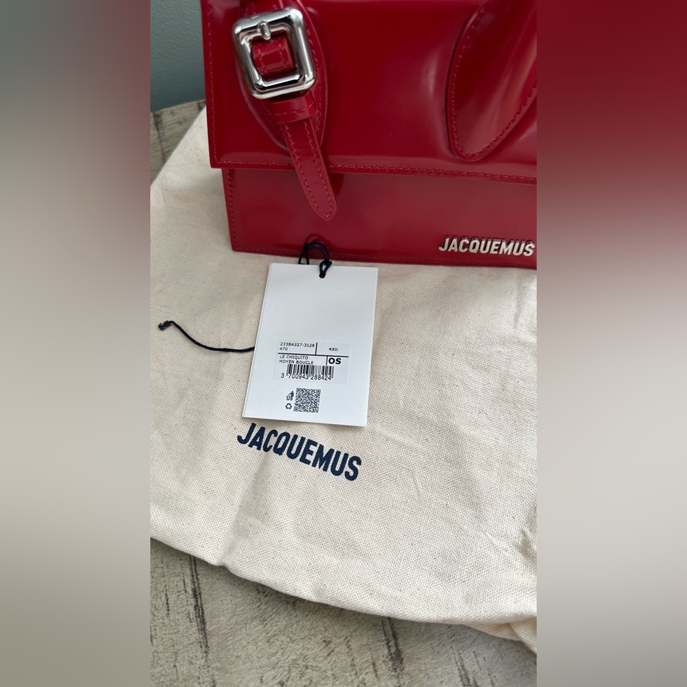 Jacquemus Red Leather Bag - Picture 14 of 16